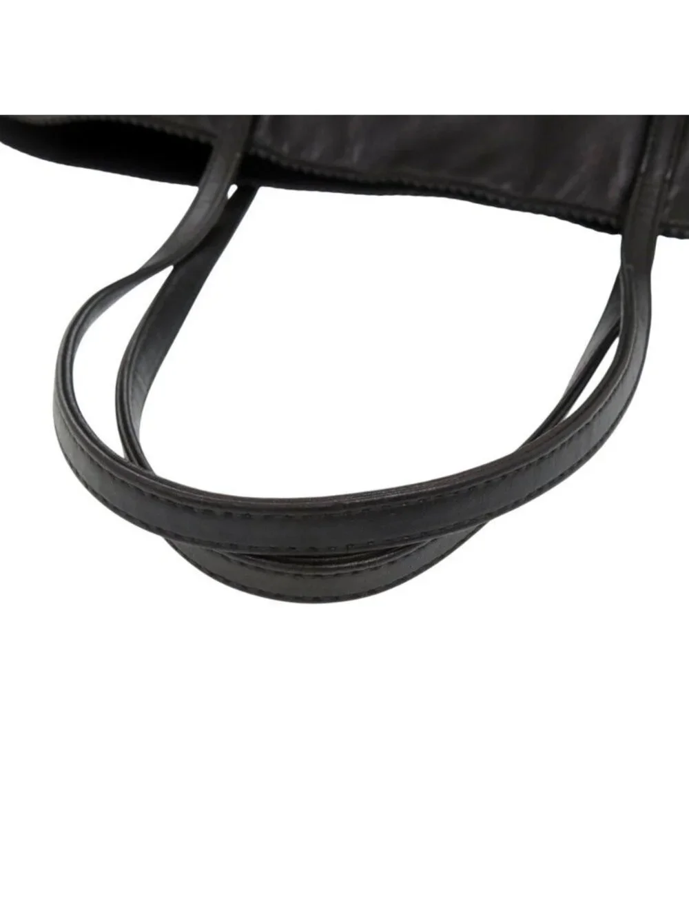Loewe Nappa Anagram Leather Black Tote Bag